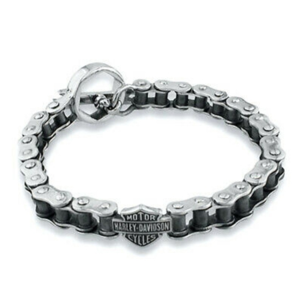 Authentic Harley Davidson 925 Bike chain bracelet